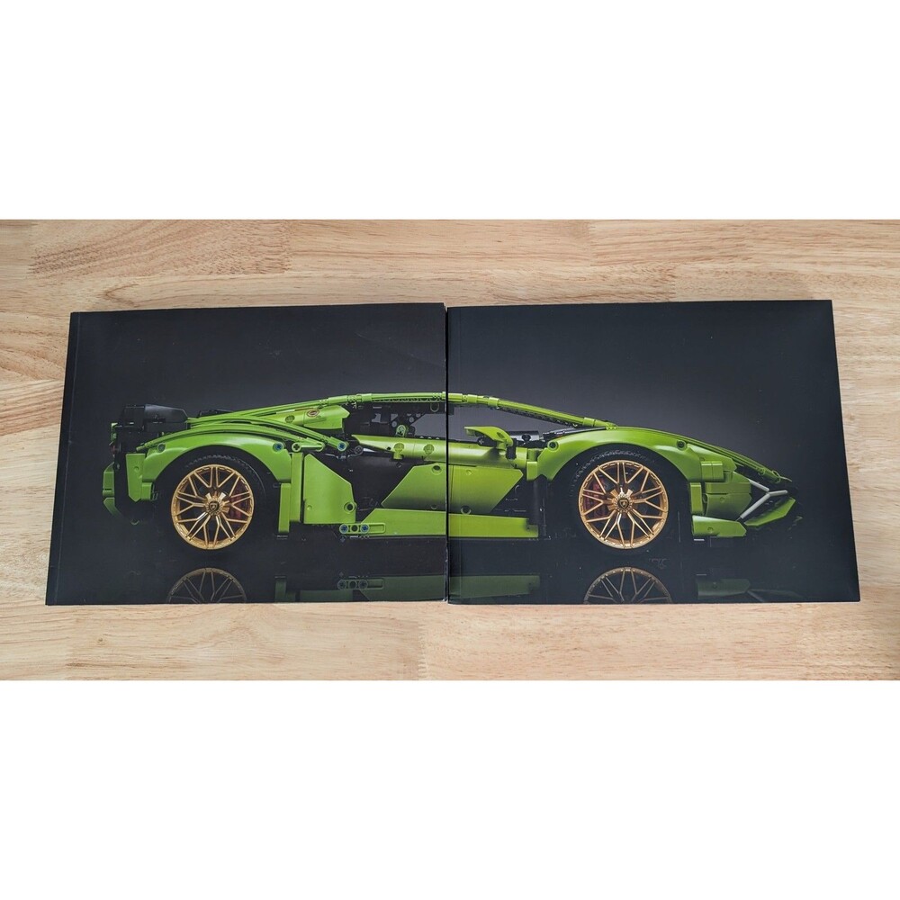 LEGO Technic Lamborghini Sian FKP 37 Instruction Manual Book 42115